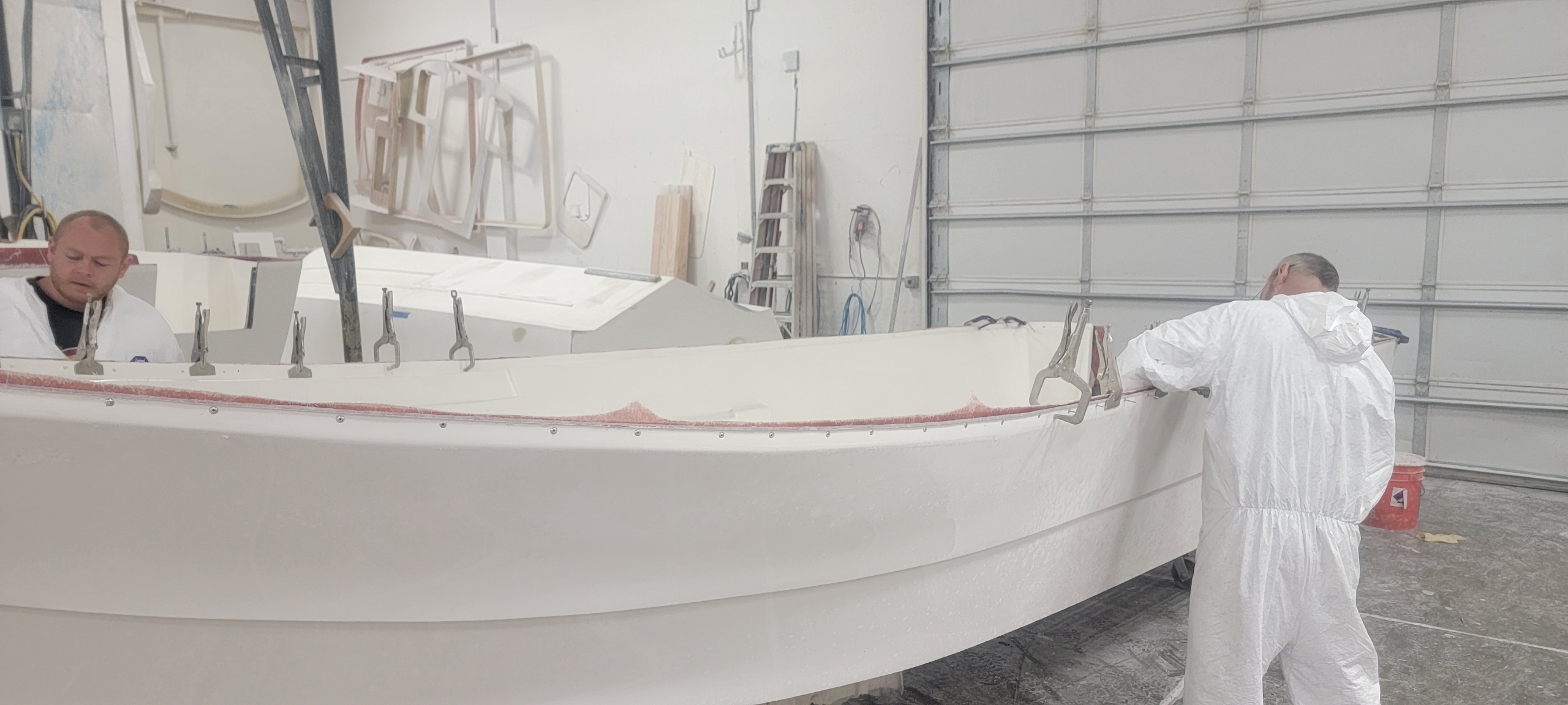 Pre-Foamed Hull & Liner Assembly