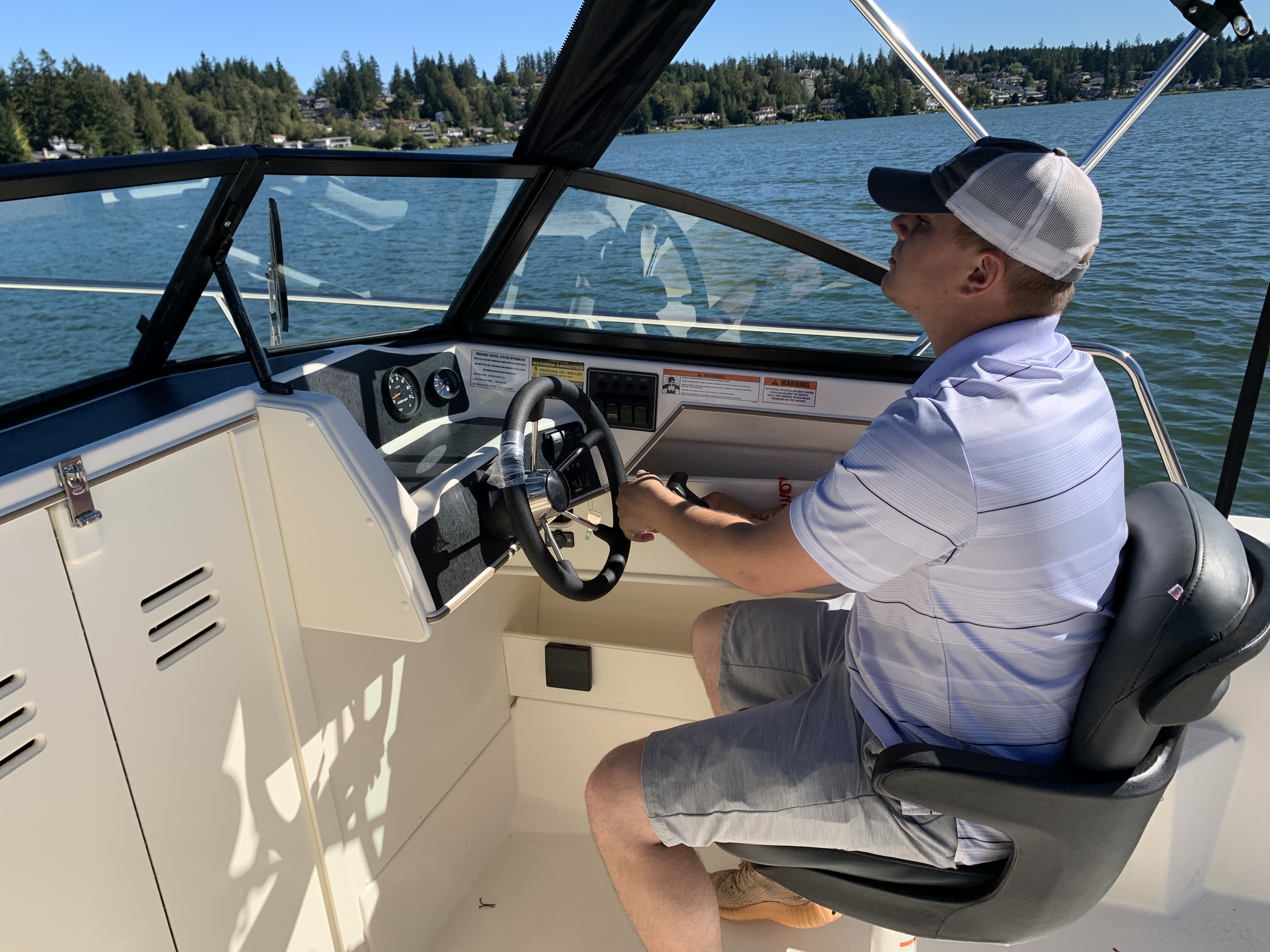 Sea Chaser 19 interior